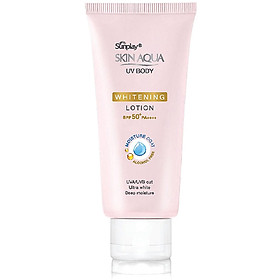 Kem Chống Nắng Dưỡng Thể Trắng Mịn Sunplay Skin Aqua Uv Body Whitening Lotion SPF 50+ Pa++++ (150G)