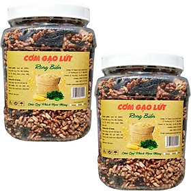 1Kg Cơm Gạo Lứt Rong Biển Bổ Dưỡng Chay Mặn Đều Dùng Được