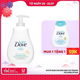 Sữa tắm gội toàn thân Baby Dove Cho Da Nhạy Cảm