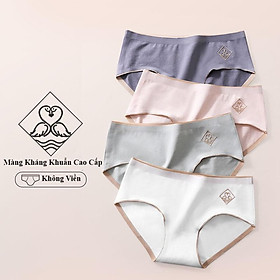 Quần lót nữ, quần lót cotton, quần chip nữ cotton kháng khuẩn Q/C072