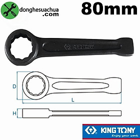 Mua Cờ lê vòng đóng 80mm Kingtony 10B0-80 dài 345mm