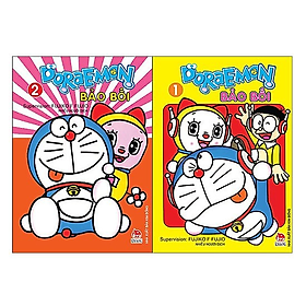 Truyện tranh - Combo 2 cuốn Doraemon bảo bối - Kim Đồng