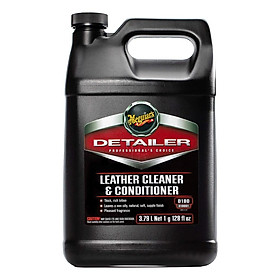 Meguiar's Sản phẩm làm sạch và dưỡng da xe hơi - Leather Cleaner & Conditioner - D18001, 3.79 L