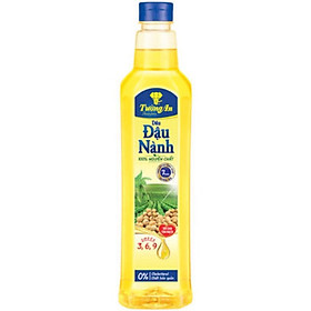 Dầu Đậu Nành Tường An Nguyên Chất chai 1L (Bao Bì Mới)