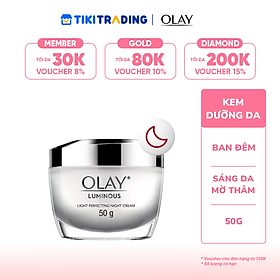 Kem Dưỡng Olay Luminous Sáng Da Mờ Thâm Nám Ban Đêm 50g