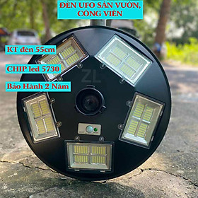 Mua Đèn năng lượng mặt trời sân vườn  công viên UFO công suất 250W siêu sáng chống nước IP66