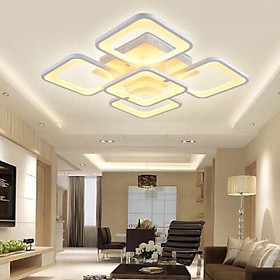 Mua Đèn trần LED - đèn ốp trần - đèn trần trang trí 5 cánh vuông hiện đại