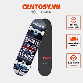  Ván Trượt  Skateboard  Gỗ 1500- 8 trục hợp kim + gỗ ép 3 lớp 