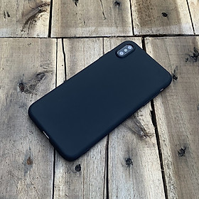Ốp lưng dẻo mỏng dành cho iPhone X / iPhone XS - Màu đen