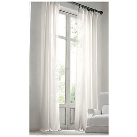 1 rèm vải canvas màn cửa trang trí đầu kẹp kim loại chống gỉ m02
