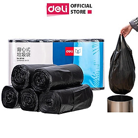 Mua Túi đựng rác có quai xách Deli - 3 cuộn/ 5 cuộn -18745 / 18746