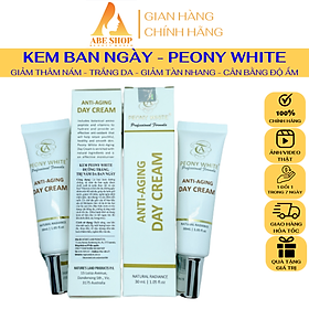 Kem PEONY WHITE DAY CREAM - Dưỡng Trắng - Xóa Thâm Nám - Giảm Tàn Nhang - Làm Đều Màu Da Ban Ngày 30ml