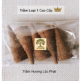 Mua (Giá Dùng Thử 5 Viên) Nụ Trầm Hương Lộc Phát Cao Cấp Loại 1 - Trầm Tự Nhiên 100% - Trầm Xông Nhà Cửa