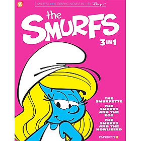 Sách ngoại văn: The Smurfs 3-In-1 #2 - The Smurfs And The Egg, And The Smurfs And The Howlibird