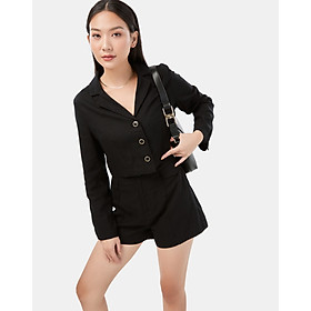 Áo Cropped Nữ Thời Trang JUNO Blazer Cá Tính JNAKI013