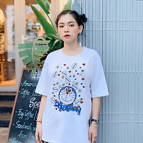 ÁO THUN KIỂU UNISEX AOMI DOREMON LOLITTA TAY NGẮN TAY LỠ NAM NỮ CHẤT LƯỢNG CAO