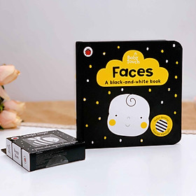 Baby Touch- Small: Faces: a black-and white-book