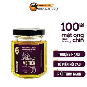 Mật ong rừng thượng hạng núi cao - 100% mật ong chín Mẹ Tiên Honimore 110g