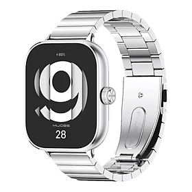Dây Thép Mắt Ngang cho Xiaomi Mi Band 8 Pro / Xiaomi Mi Band 9 Pro / Redmi Watch 5/4 / Redmi Watch 6 - Hàng Chính Hãng