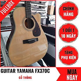 Mua Đàn Guitar Acoustic Yamaha FX370C Bằng Gỗ Hồng Đào Âm Sắc Rõ Ràng + Phụ Kiện (Size 4/4)