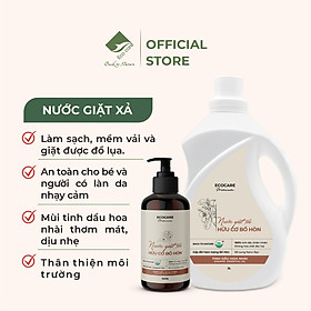 Nước Giặt Hữu Cơ An Toàn Cho Bé Sơ Sinh ECOCARE Chiết Xuất Bồ Hòn Và Tinh