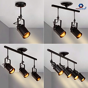 Mua Đèn chiếu điểm trang trí quán thời trang rọi tranh vật thể tạo điểm nhấn cho không gian sơn đen bảo hành 24 tháng