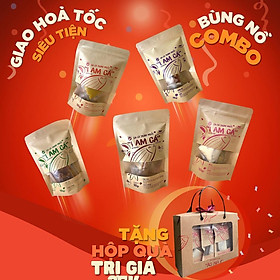 COMBO 5 TÚI CÁ TRỨNG MUỐI 50 GRAM
