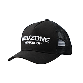 Nón Lưỡi Trai Revzone Workshop Logo Màu Đen