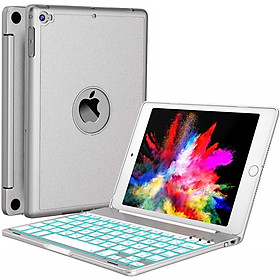 Mua Bàn phím Bluetooth cao cấp dành cho iPad Mini 123 - 7 màu đèn cho bàn phím