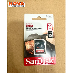 Thẻ Nhớ SD SanDisk Ultra Class 10 16GB - 48MB/s - Hàng Chính Hãng