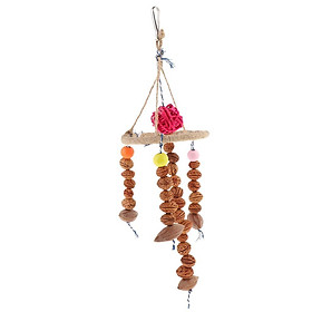 Wooden Cage Perch Parrot Training Swing Toys Bird Cage Accessories