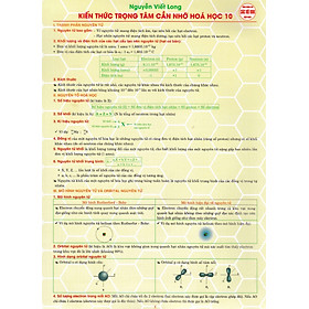 Kiến Thức Trọng Tâm Cần Nhớ Hóa Học 10 (Dùng Chung Cho Các Bộ SGK Hiện Hành) - HA