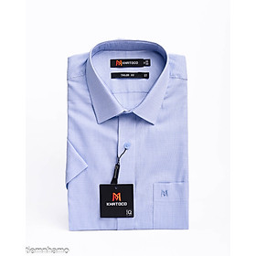 Áo sơ mi Khatoco tay ngắn