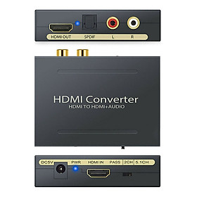 Mua Bộ Chuyển Đổi Audio Từ Cổng HDMI sang Cổng Quang SPDIF + HDMI Có Hỗ Trợ Âm Thanh 5.1