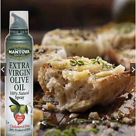 Dầu Ăn Dạng Xịt Olive Nguyên Chất Mantova  - Extra Virgin Olive Oil Spray