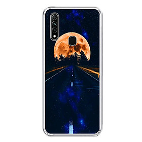 Ốp Lưng Dẻo Cho Điện Thoại Oppo A31 - 01282 0448 MOON09 - Hàng Chính Hãng