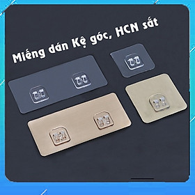 Miếng Dán Thay Thế Dự Phòng Bộ Nhả Kem Đánh Răng, Kệ Góc Kệ Hình Chữ Nhật, Kệ Treo Đồ Nhà Tắm