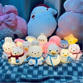 Mua Đèn ngủ silicon siêu dễ thương cho bé phiên bản cute - Thích hợp để làm quà tặng