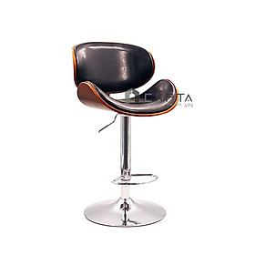 Mua Ghế quầy bar lưng polywood chân tăng giảm thép mạ chrome bóng CB2246-P Nội thất Captaa