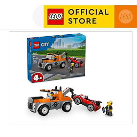 LEGO CITY 60435 Đồ Chơi Lắp Ráp Xe Tải Đầu Kéo Và Xe Thể Thao (101 chi tiết)