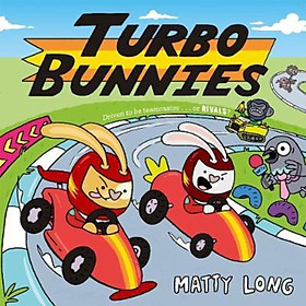 Sách - Turbo Bunnies by Matty Long (UK edition, paperback)