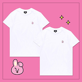 Set 2 áo thun BT21 x HUNT 2Pack Set White Cooky HIXH8A801T