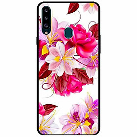 Ốp lưng dành cho Samsung A20s mẫu Hoa Hồng