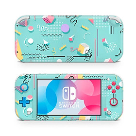 Mua Skin decal dán Nintendo Switch Lite mẫu hình khối (dễ dán  đã cắt sẵn)