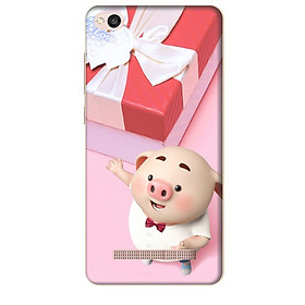 Ốp lưng dành cho điện thoại XIAOMI REDMI 4A Heo Con Đòi Quà