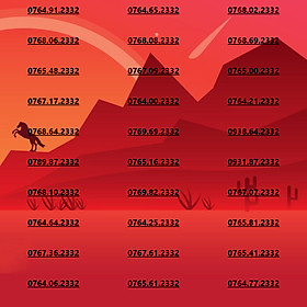 [Hỗ trợ Esim] Sim đẹp Mobifone Đuôi 2332 ABBA Siêu Đẹp