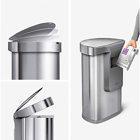 Mua Thùng rác cảm ứng kháng khuẩn 45l Simplehuman Hàng Chính Hãng