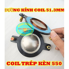 Mua COIL LOA TREBLE 51.3 CÓ CỌC - MÀNG TITAN - DÂY ĐỒNG SỊN  - COIL LOA