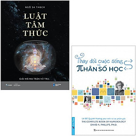 Combo sách luật tâm thức + thay đổi cuộc sống với nhân số học
