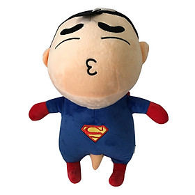 Gấu Bông Shin Superman Xanh